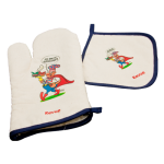 Grillhandschuh und Topflappen